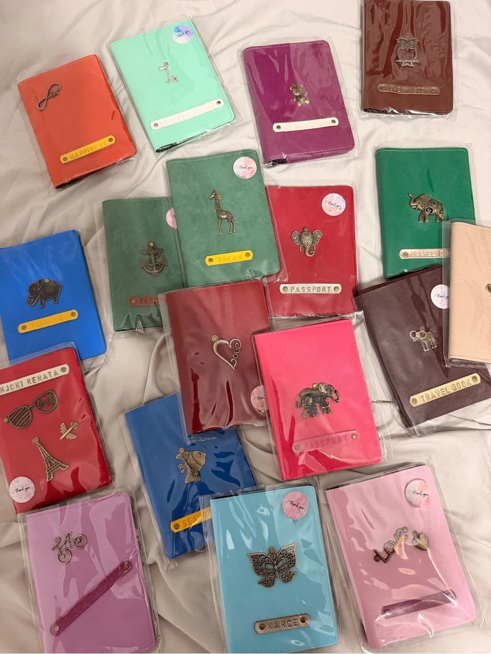 Women's Passport & Travel Wallet - Green Travel Document Organizer